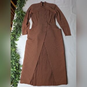 Vintage 1940s Wiley Samuelson original Dress Brown